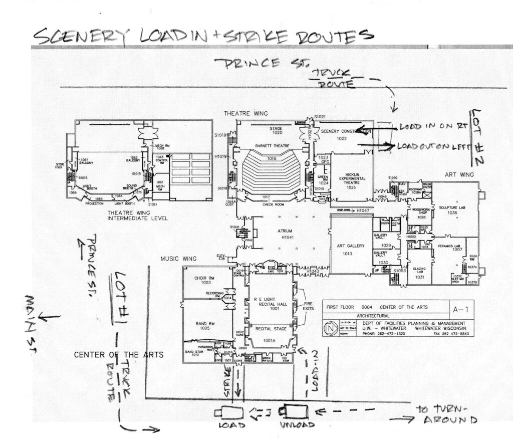 Scenery Load-in-out diagram/map