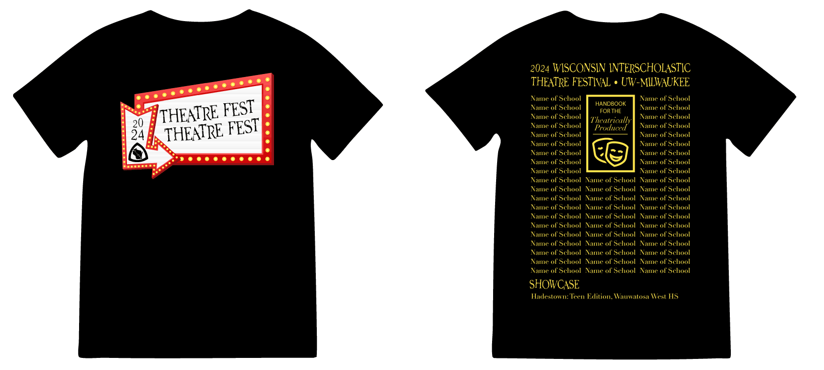 Theatre T-shirt design